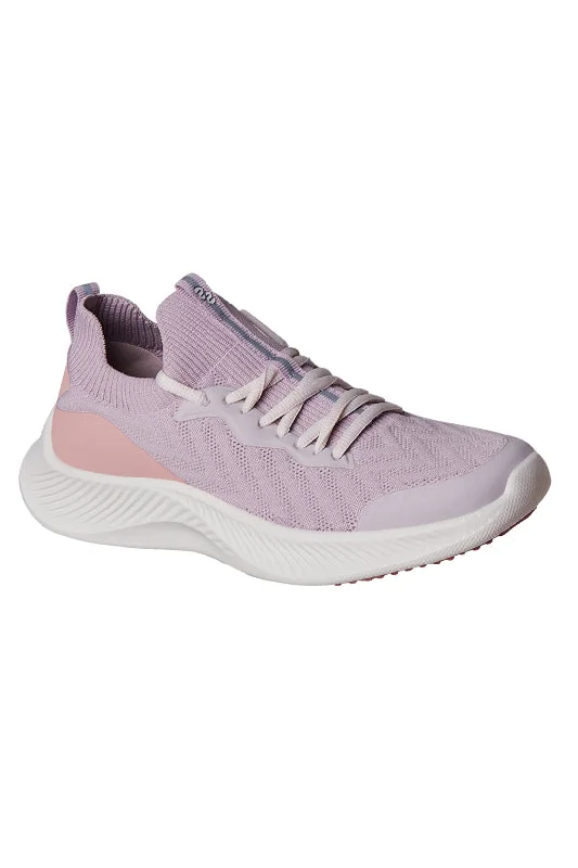 Tenis deportivo en tejido textil color lila 60337