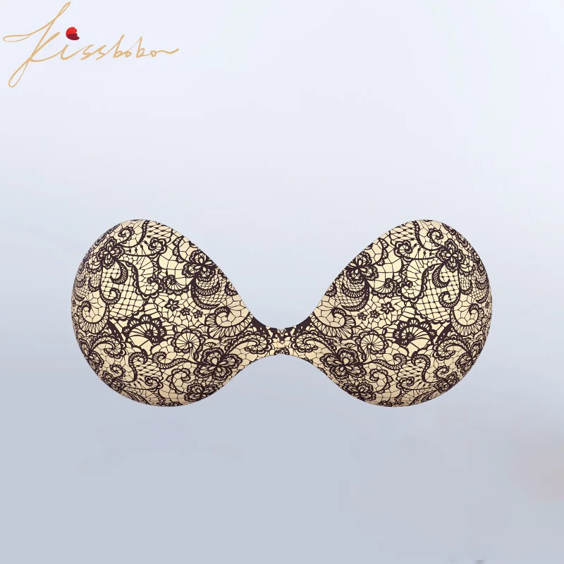 Fashion Lace Embroidery Breast Sticker Strapless Underwear