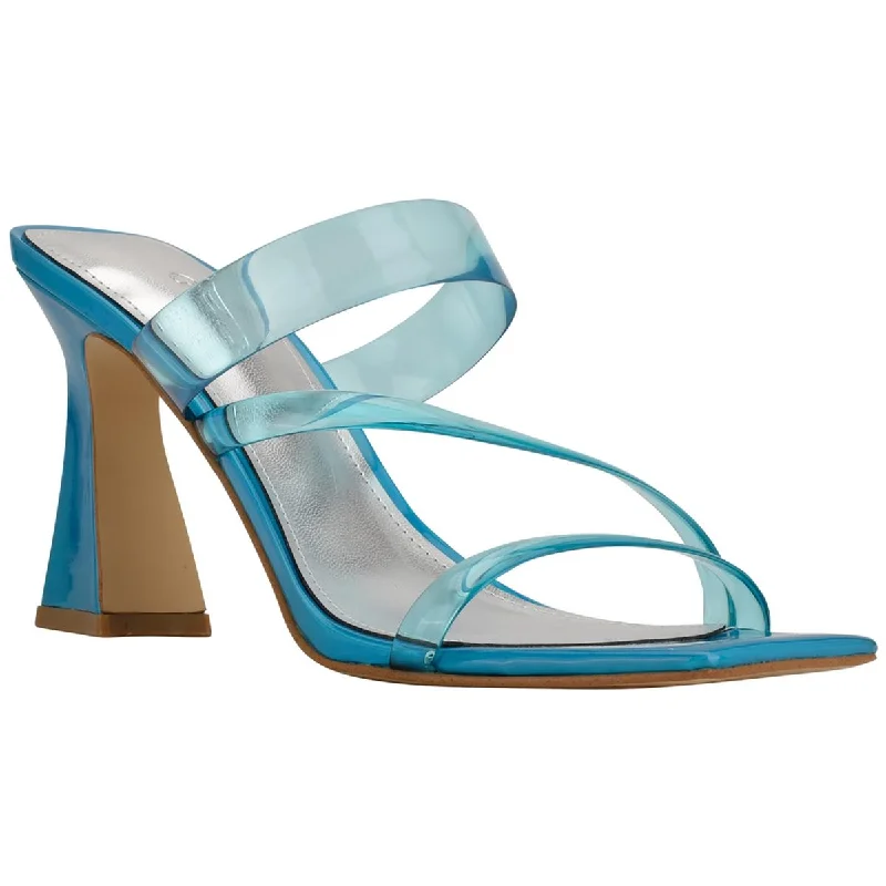 Lavali Womens Vinyl Manmade Heels