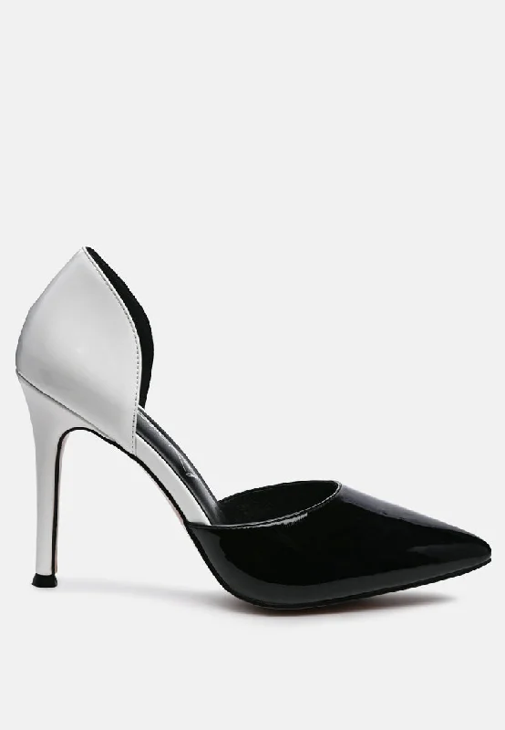 white/black