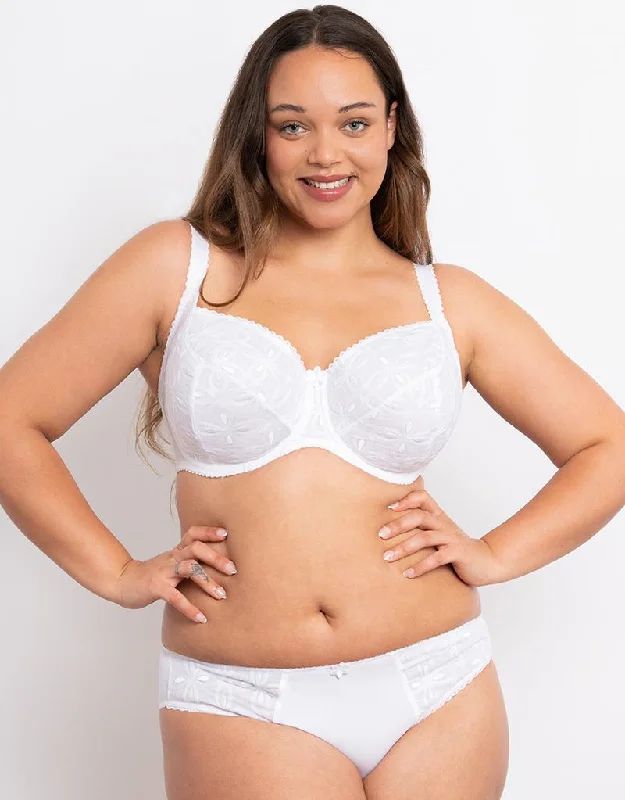 Adore Francesca Balconette Bra White