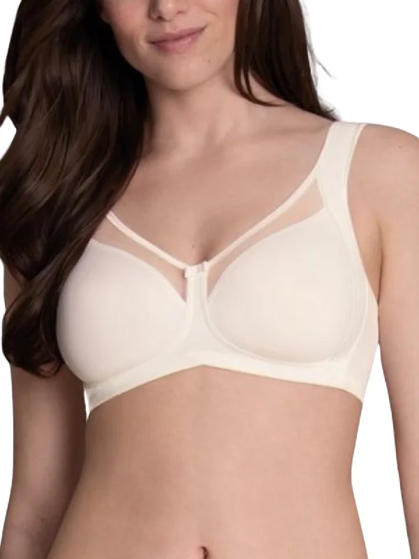 Clara Moulded Comfort Soft Cup Bra - Crystal