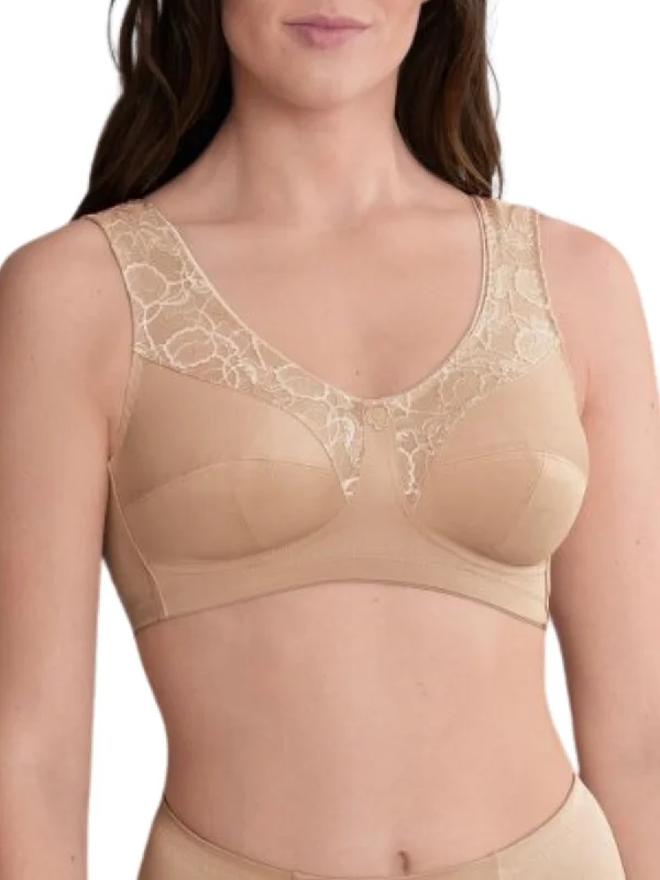 MicroEnergen Support Soft Cup Bra - Deep Sand