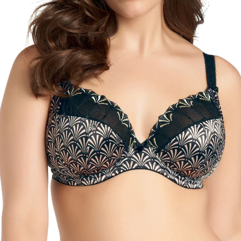 Elomi Madison, Black Plunge Bra