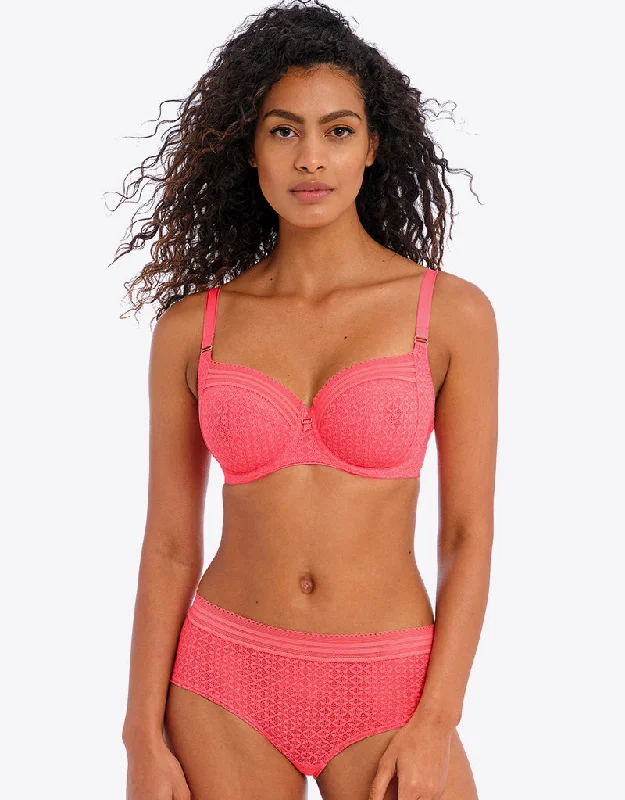 Freya Viva Side Support Bra Sunkissed Coral