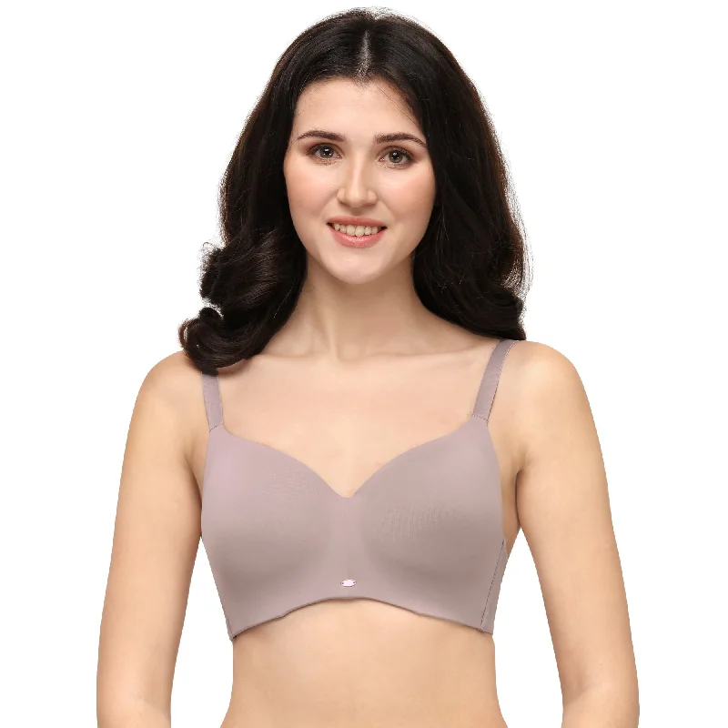 Full Coverage Padded Non Wired Ultrasoft Seamless Bra CB-129