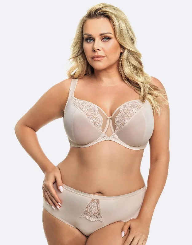 Gorsenia Milano Balconette Bra Beige