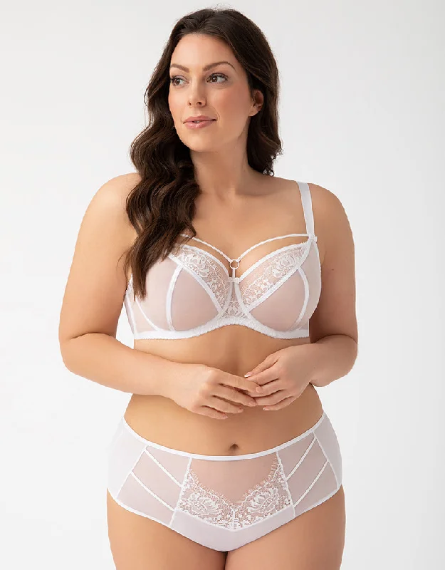 Gorsenia Paradise Balconette Bra White