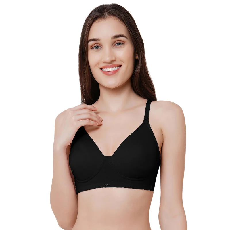 Non Padded Non Wired Full Coverage T-shirt Bra CB-337