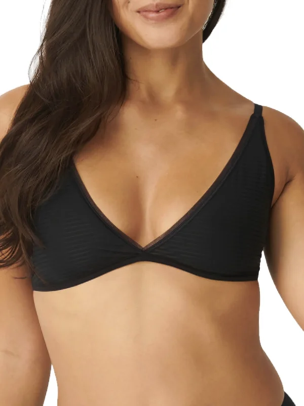 Ever Fresh Plus Wireless Bralette - Black