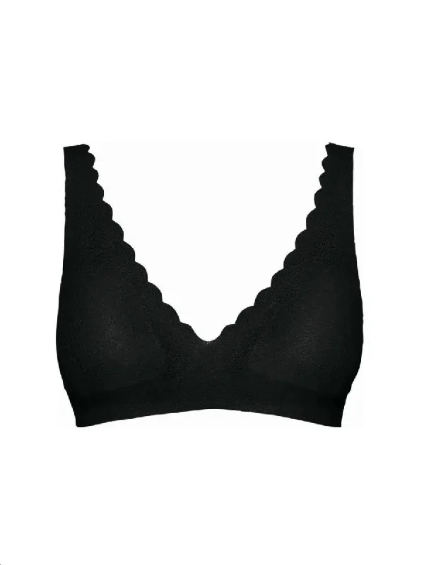 ZERO Feel Lace Bralette - Black