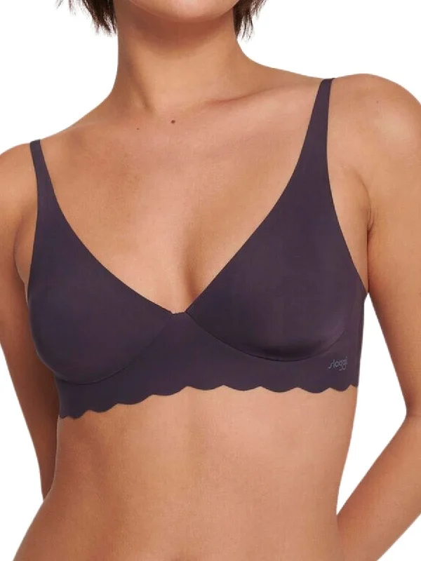 ZERO Microfibre 2.0 Soft Bra - Blueberry