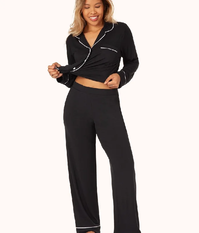 The All-Day Lounge Pant: Jet Black