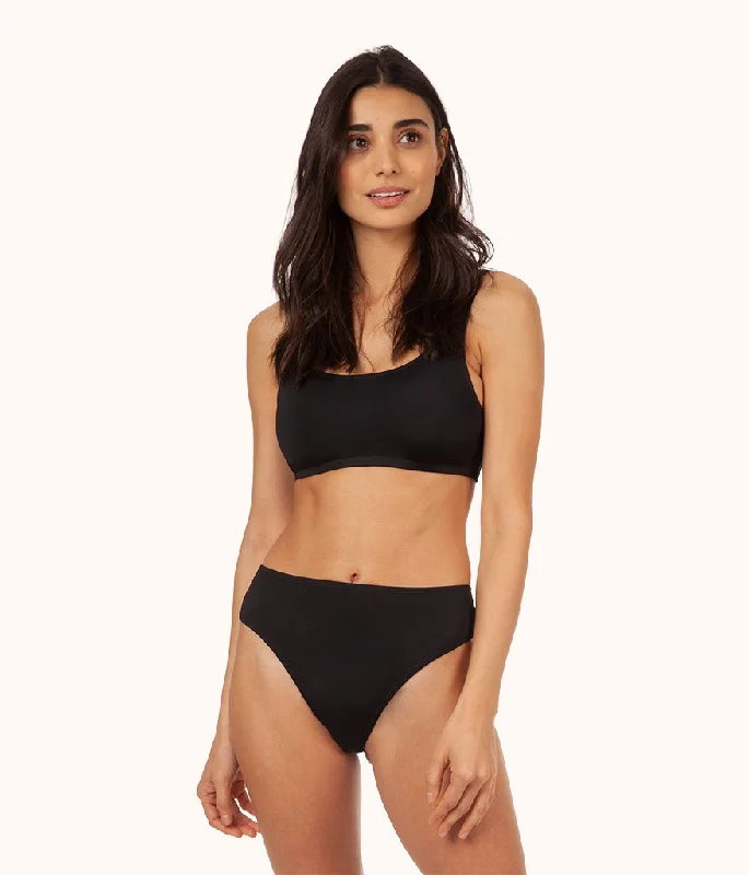 The All-You Swim Bralette: Black