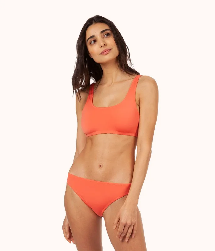 The All-You Swim Bralette: Coral