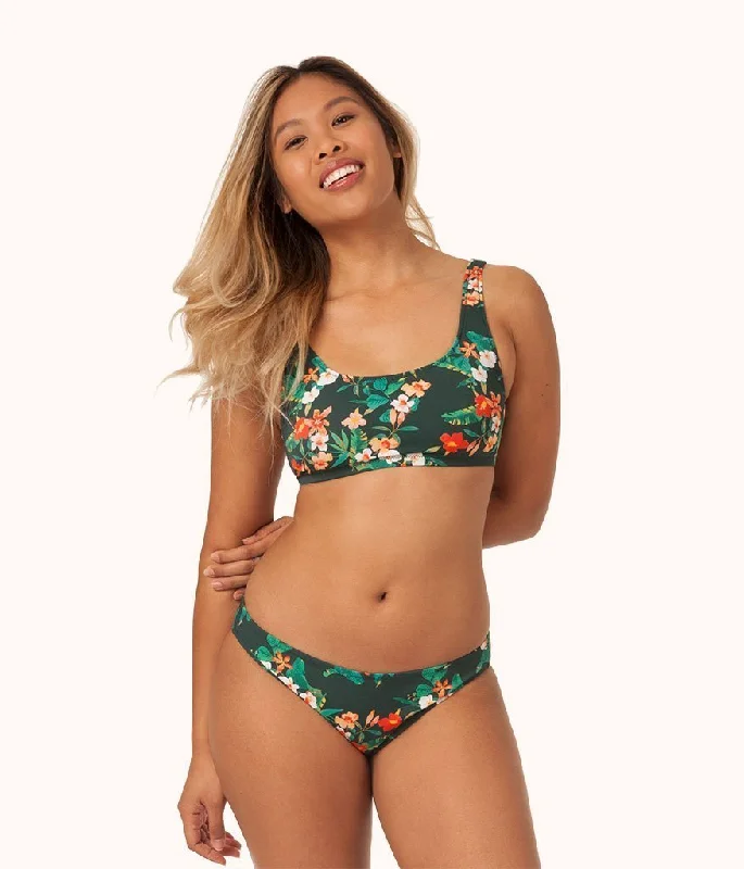 The All-You Swim Bralette - Print: Garden Print