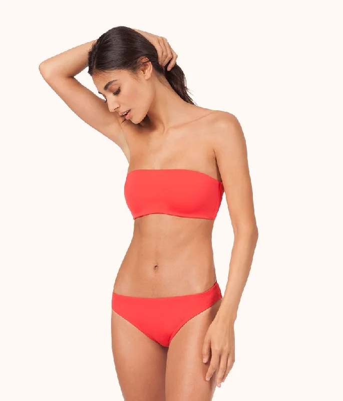 The Bandeau: Tomato Red