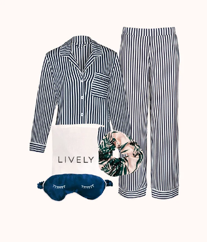 The Cozy Lounge Kit: Mini Stripe Print