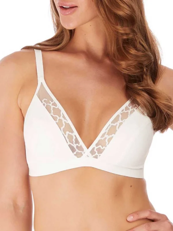 Lisse Soft Cup Bra - White