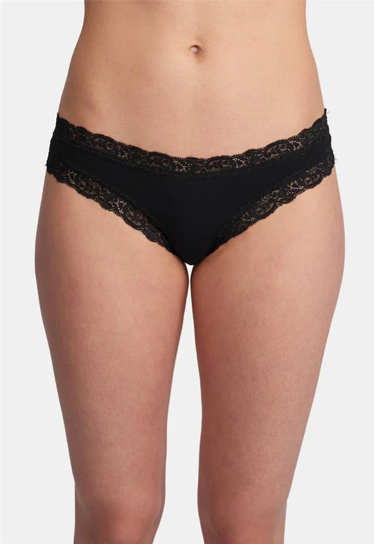 Iconic Thong In Black - Fleurt