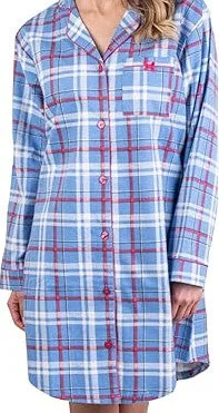 Patricia Lingerie Plaid Sleepshirt