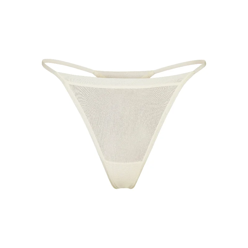 SUMMER MESH STRING THONG | BONE