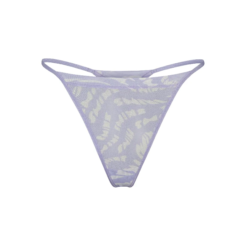 SUMMER MESH STRING THONG | LILAC SWIRL