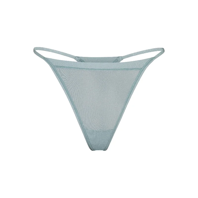 SUMMER MESH STRING THONG | SKY