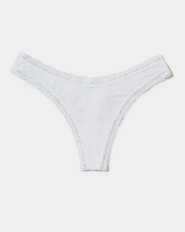 Thong - White