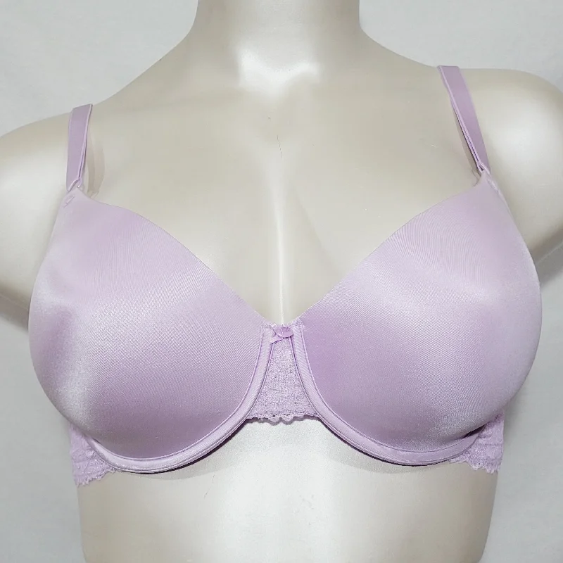 International Concepts I.n.c. Smooth & Lace Demi Bra 40D Fresh Irish Lavender NWOT