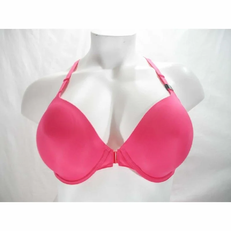 Paramour 235047 by Felina Abbie Front Close with T-Back Wicking UW Bra 32C Fandango Pink