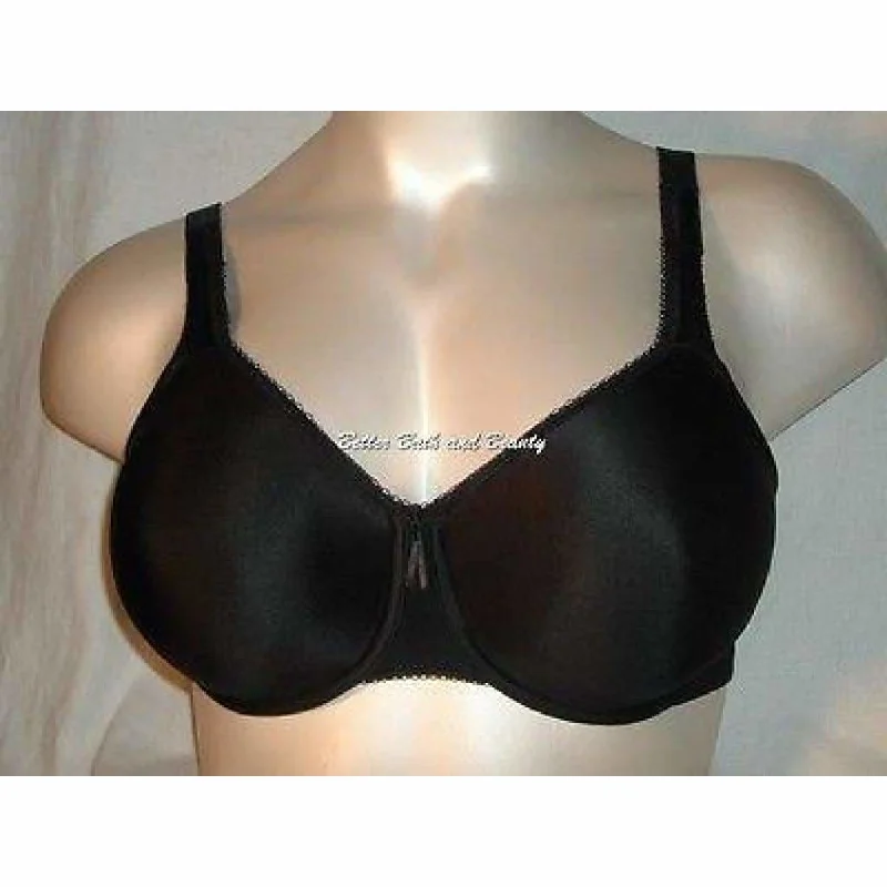 Wacoal 855192 Basic Beauty Full Figure Underwire Bra 38DD Black NWT