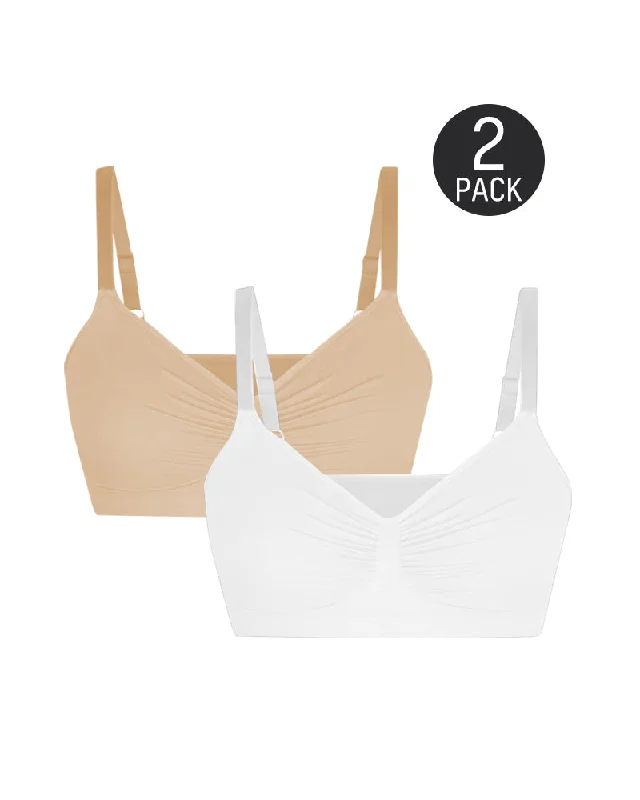Beige+White