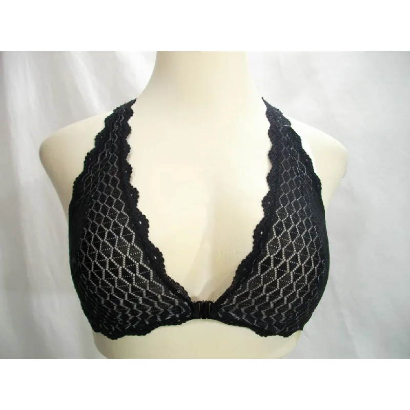 b.tempt'd 910238 by Wacoal Love Triangle Lace Bralette MEDIUM Black NWT