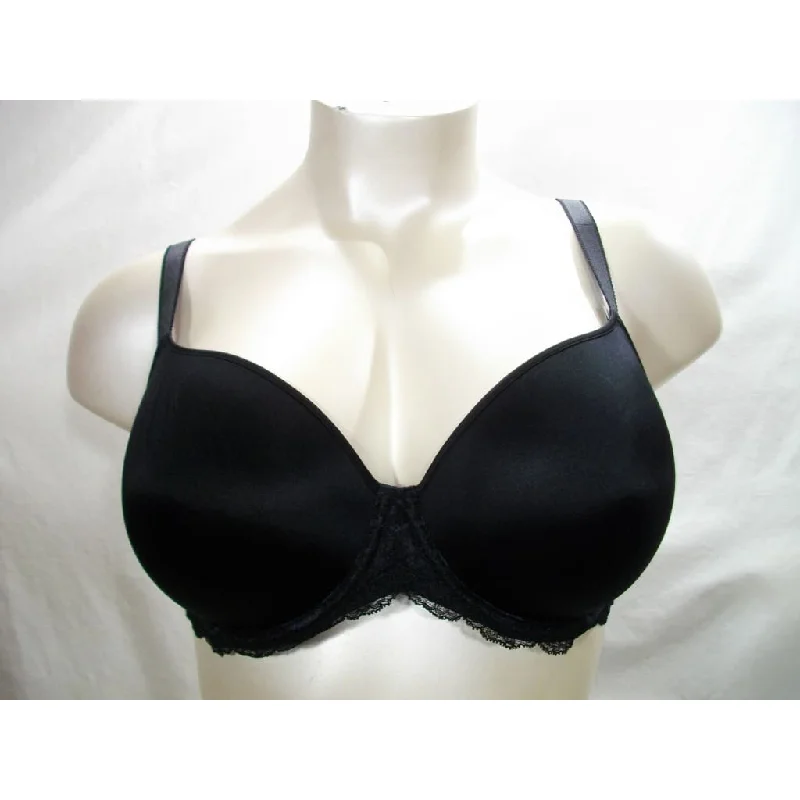 Wacoal 853256 Lace Affair Contour Underwire Bra 40DD Black NWT