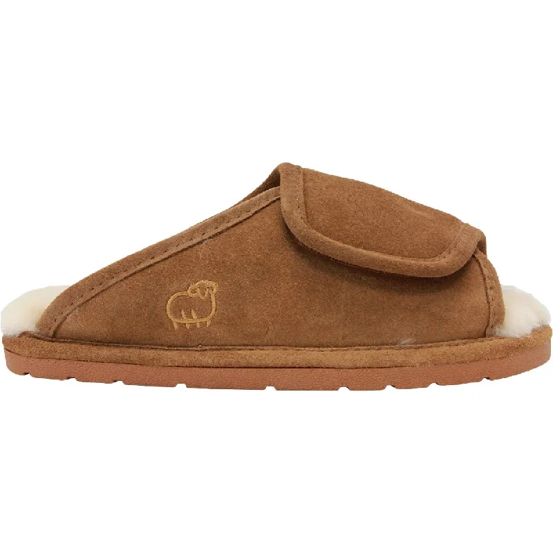 Lamo Womens Ladies Wrap Wool Comfort Footbed Sandals