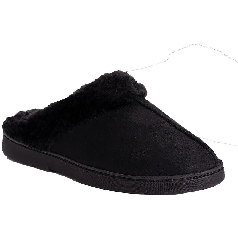 Muk Luks Womens Faux Fur  Moccasin Slippers