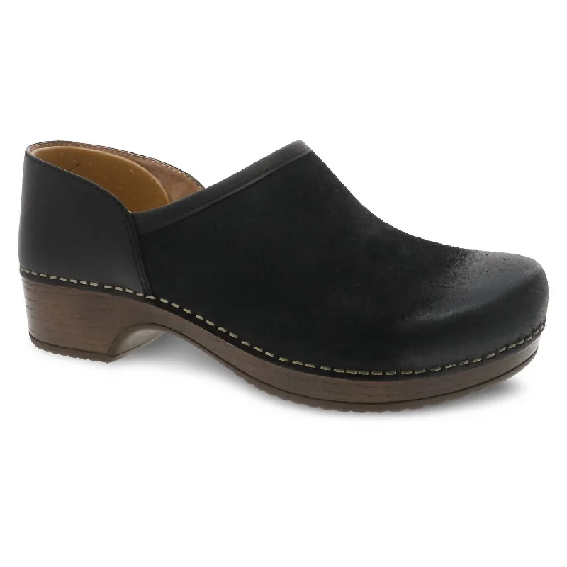 Women's Brenna Clog In Black