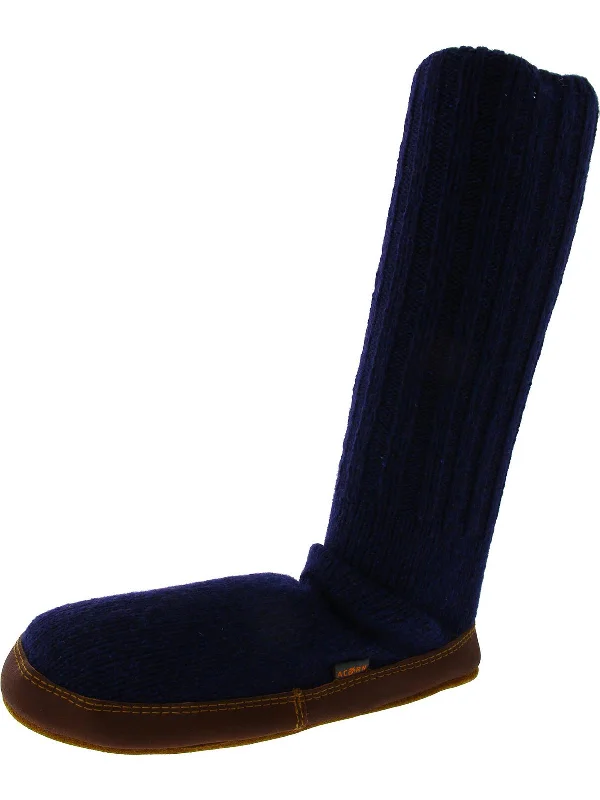Womens Casual Pull On Bootie Slippers