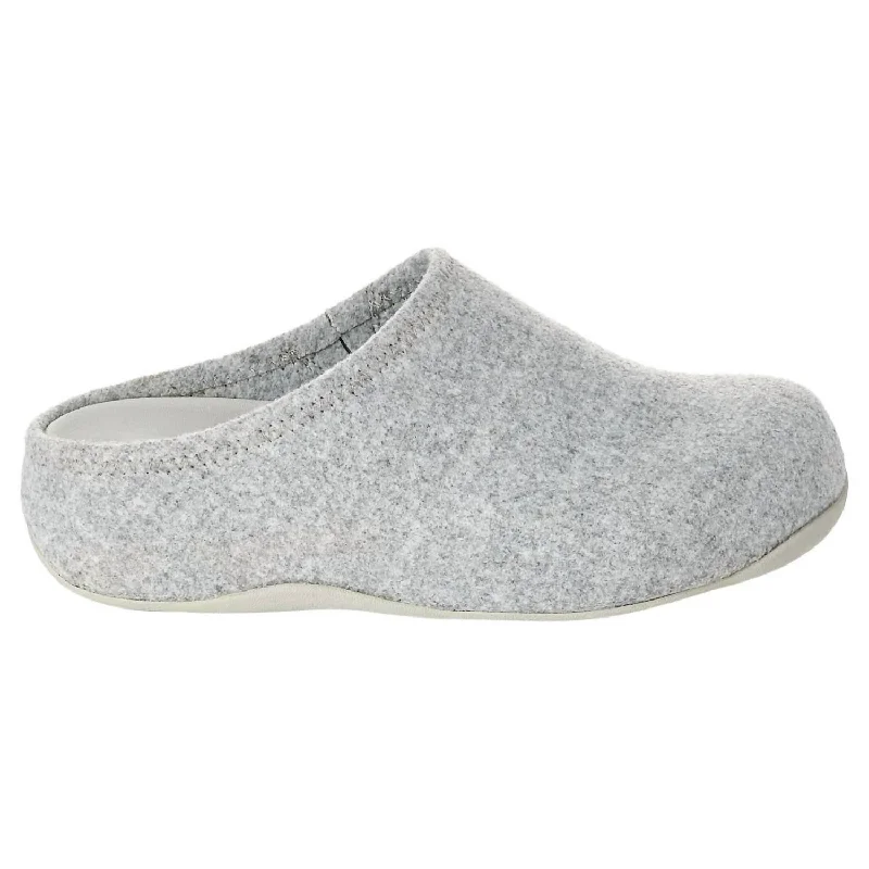 Women's Shuv Felt Clog In Tiptoe Grey