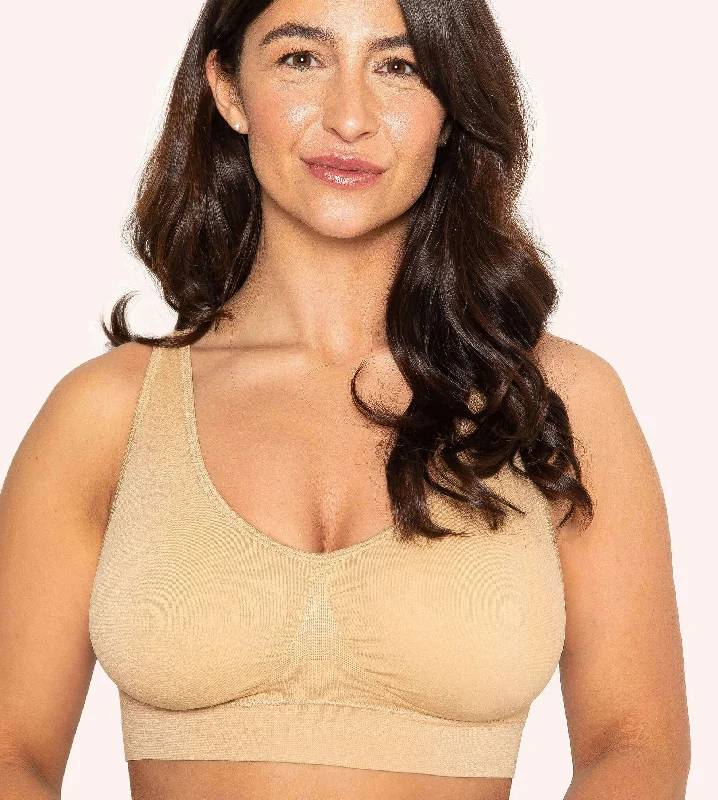 Daily Comfort Throw-on Wirefree Bra AA-DD