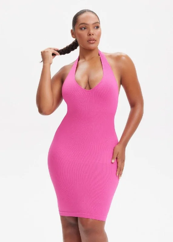 SnatchedKnit Halter Strap Dress